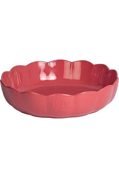 Emile Henry Madeleine Fırın Kabı Yuvarlak 27 cm Pembe
