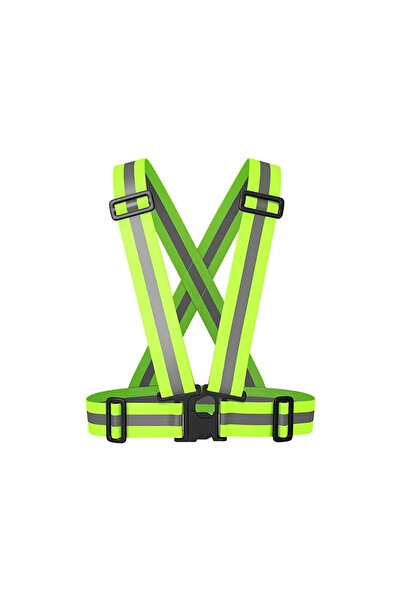 pinlock New Legislative Reflective Vest - Motorcycle, Bicycle and Scooter Nig...