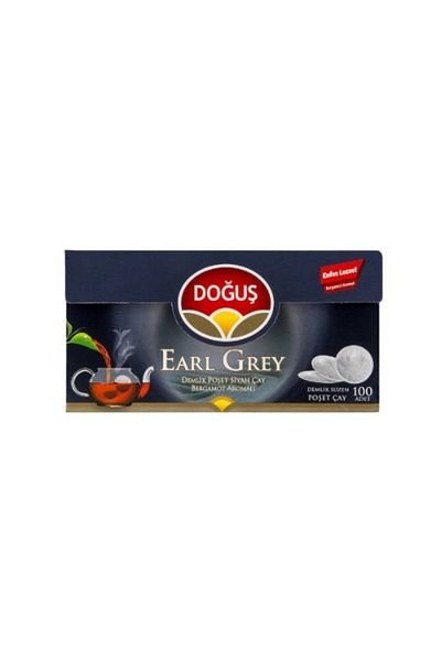Doğuş Earl Grey Teapot Tea Bag - 100 X12 Pack