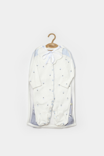 Biorganic Love Floral Organic 4 Piece Tulle Set