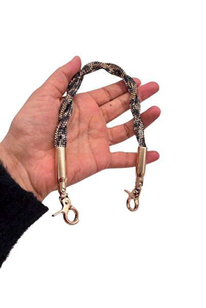 angel çanta aksesuar حقيبة ليوبارد ستون آنجل بمقبض معدني ذهبي فاتح