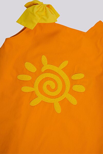 Lia Lea BG Store Kız Çocuk Oranj Elbise