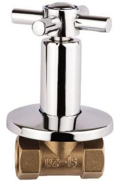 STOREMAX Uz-İş 1/2 Intermediate Shut-Off Valve - Tse for Wall Flush Valve Openclose