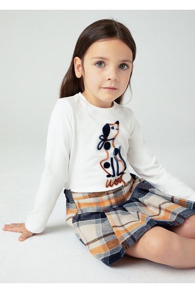 MAYORAL Girl's Long Sleeve T-Shirt 4068