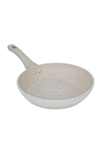 ALSAIF Granite Frying Pan 18 Cm Cream