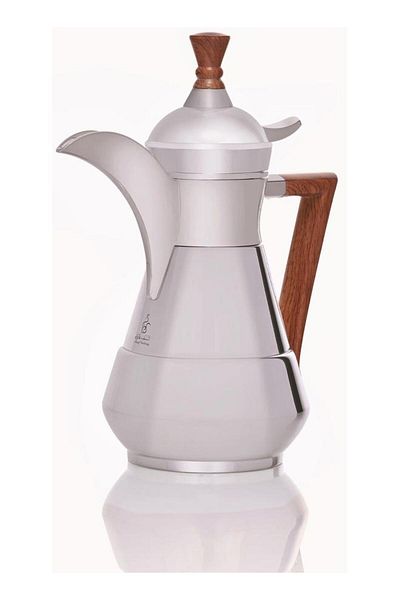 ALSAIF Sulaiman Dallah Steel 0.6 Liters Silver