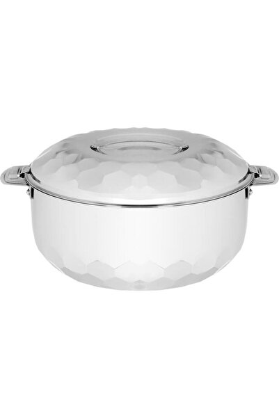 ALSAIF Steel Container Set 3.5 5 2.5 Liters 3 Pieces Silver