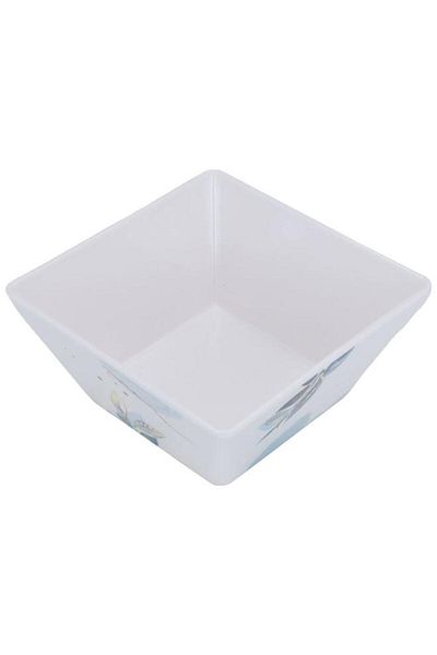 ALSAIF Porcelain Salad Bowl Deep Medium Blue