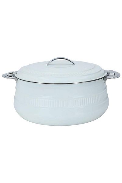 ALSAIF Classic Steel Food Container 2500 Ml Beige