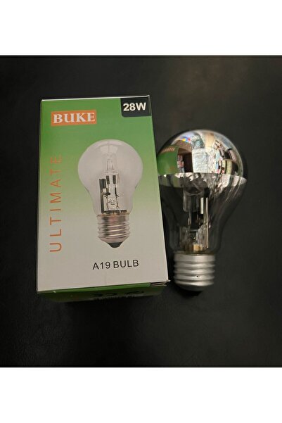 OKYANUSAYD KROM AYNALI ENDİREKT 220 VOLT 28 WATT HALOJEN A60 NORMAL E27  DUYL...