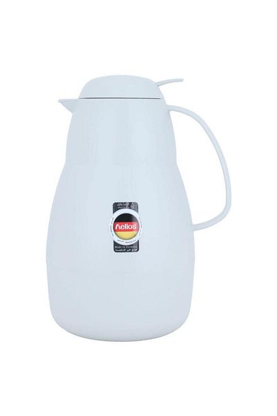 ALSAIF Plastic Thermos (German ) 1.5 Liters White