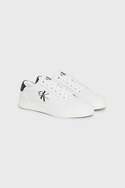 Calvin Klein Kadın Classic Cupsole Laceup Sneaker Ayakkabı - Beyaz