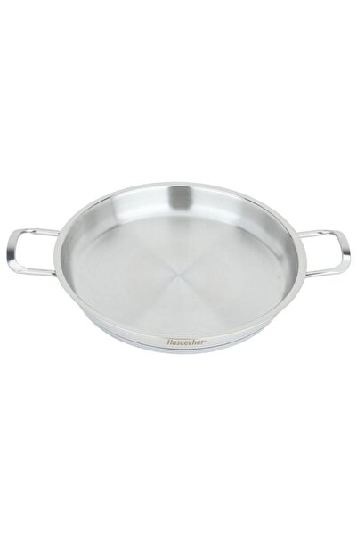 ALSAIF Turkish Steel Omelet Pan 24 X 3.5 Cm Handle Silver