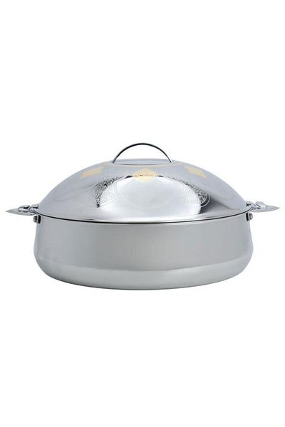 ALSAIF Steel Food Container 6000 Ml Silver