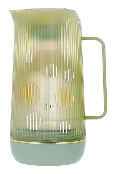 ALSAIF Harmony Pro Plastic Thermos 1 Liter Light Green
