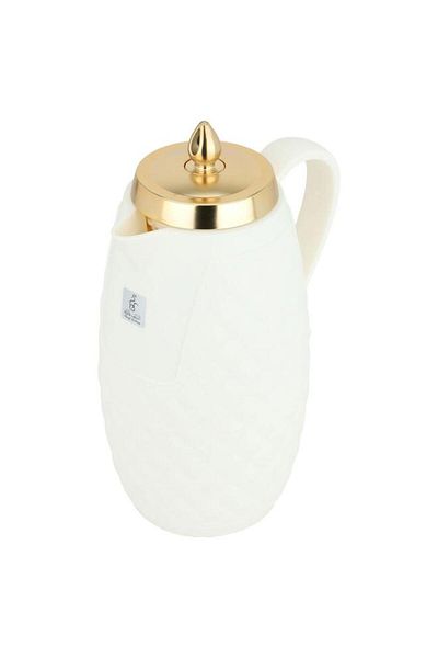 ALSAIF Plastic Thermos (Al Hanouf) 1 Liter White