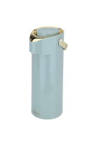 ALSAIF Thermal Glass Thermos 1.9 Liter Light Green