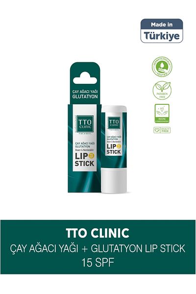 TTO Clinic Lip Stick - Tea Tree Oil & Glutathione 15 Spf
