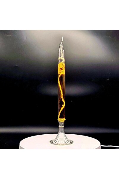 Taşev Crystal Cam Şamdan Kandil Orta