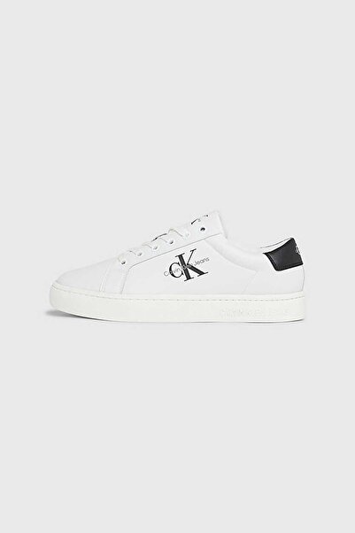 Calvin Klein Kadın Classic Cupsole Laceup Sneaker Ayakkabı - Beyaz