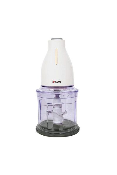 ALSAIF Plastic Vegetable Slicer 500 Watt 700 Ml 6 Blades White