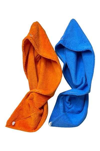 MixCotton Home MIXCOTTONHOME Πετσέτα μαλλιών μονής μικροϊνών 65x30 εκ.