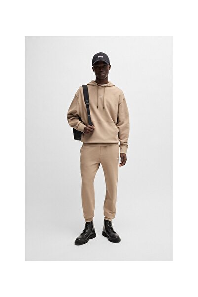 BOSS Logo süslemeli pamuklu penye eşofman