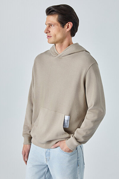 GRIMELANGE SUSTAINY Ανδρικό φούτερ με μακρυμάνικο βιζόν με κουκούλα