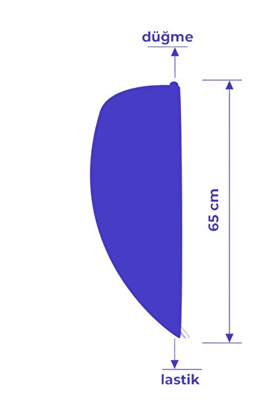MixCotton Home MİXCOTTONHOME Одноразовий мікрофібровий рушник для волосся 65x30 см
