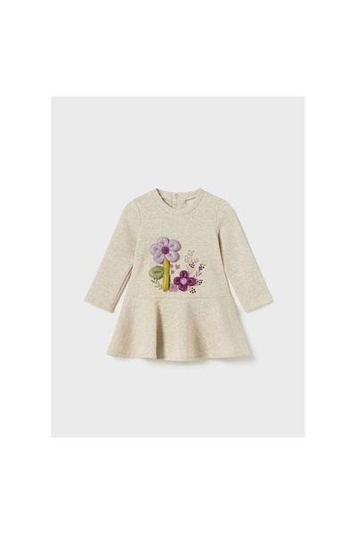 MAYORAL Floral Embroidery Dress