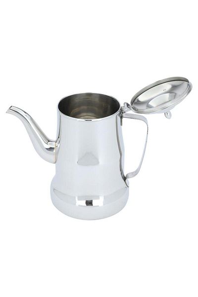 ALSAIF Steel Long Mouth Milk Bottle 3 Liters Silver