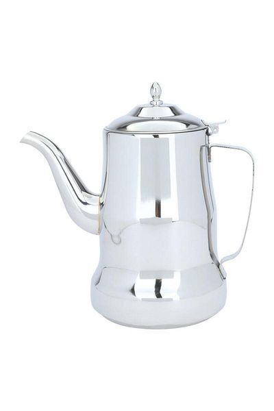 ALSAIF Steel Long Mouth Milk Bottle 3 Liters Silver