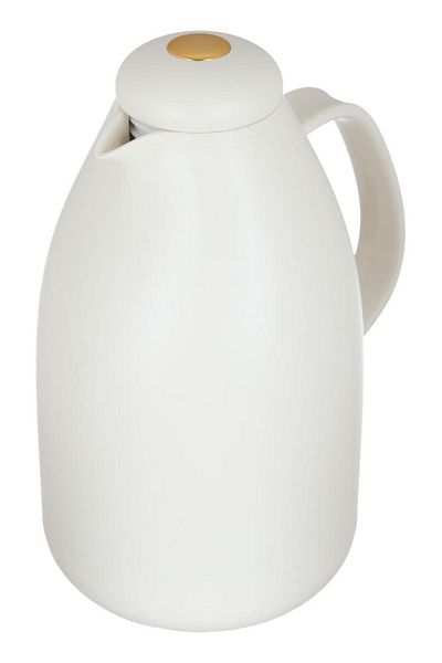 ALSAIF Plastic Thermos 2 Liters White