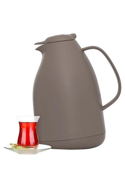 ALSAIF Plastic Thermos 1.5 Liters Brown
