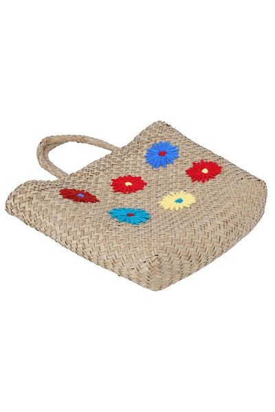 ALSAIF Wicker Thermos Bag 48X33 Cm Light Brown