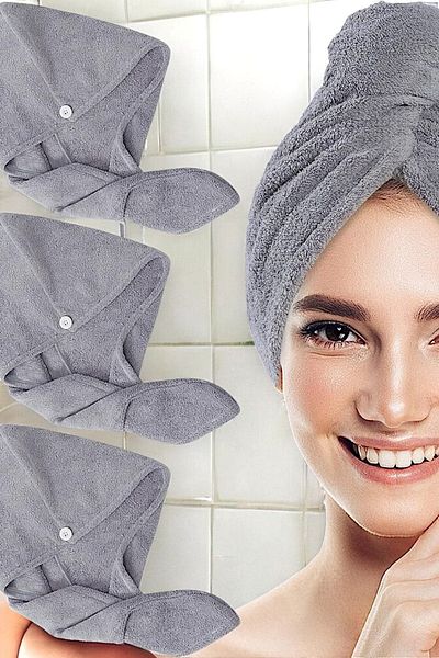 MixCotton Home Mixcottonhome Single Microfiber Hair Towel 65X30 cm