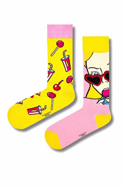 CARNAVAL SOCKS Комплект от 5 десни и леви шарени цветни чорапи