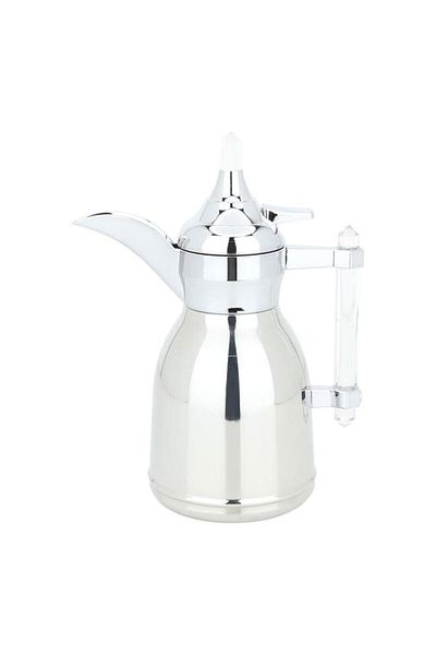 ALSAIF Shahd Steel Dallah 0.35 Liter Silver