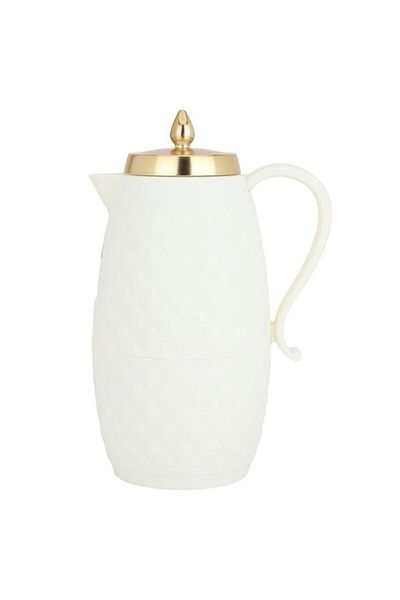 ALSAIF Plastic Thermos (Al Hanouf) 1 Liter White