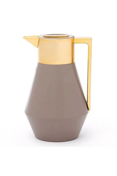 ALSAIF Plastic Thermos (Lydia) 1 Liter Cream