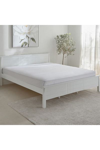 Home Box Opulent Luxe Cotton Solid Queen Fitted Sheet 150x200+40 cm