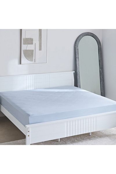 Home Box Bristol Polycotton King Fitted Sheet 180x200+25 cm