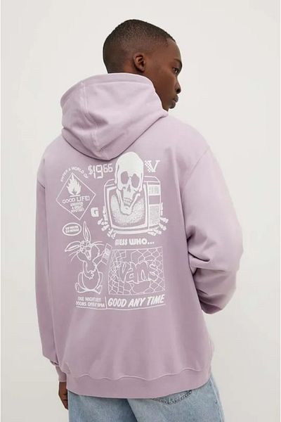 Vans Men's purple sweatshirt Vans Crazy Eddy 66 Loose Lavender