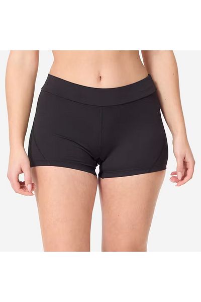 Decathlon Black Nina Shorts Cut Bikini Bottom