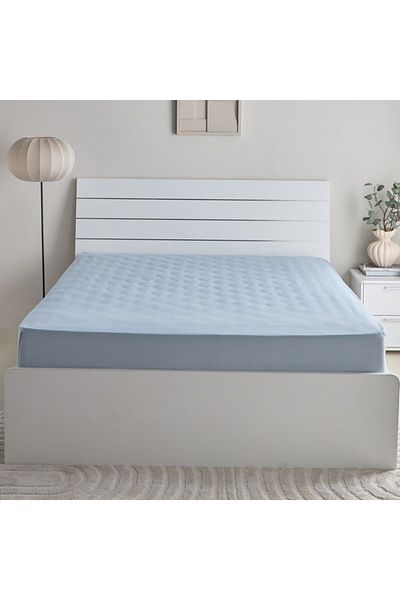 Home Box Bristol Polycotton Olympic Queen Fitted Sheet 160x200+25 cm