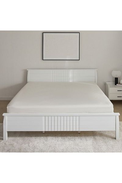 Home Box Hamilton Stripe Satin Cotton King Fitted Sheet