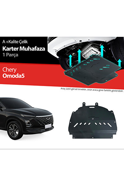 Tunax Chery Omoda5 Çelik Karter Muhafaza Koruma 2022 2023 2024 2025