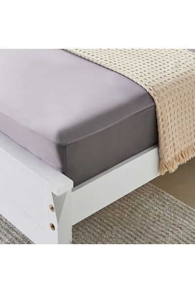 Home Box Opulent Luxe Cotton Solid King Fitted Sheet 180x200+40 cm