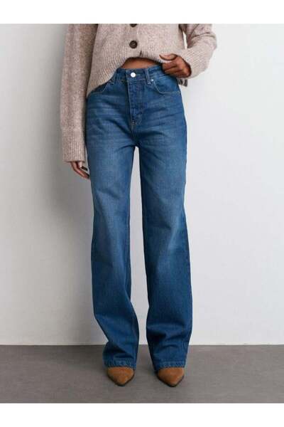 Dilvin 71749 - Сини дънки от деним, самооцветени