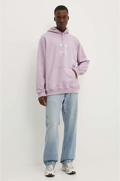 Vans Men's purple sweatshirt Vans Crazy Eddy 66 Loose Lavender